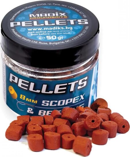 MADIX HOROG PELLET 8MM 50GR SCOPEX&N BUTYRIC