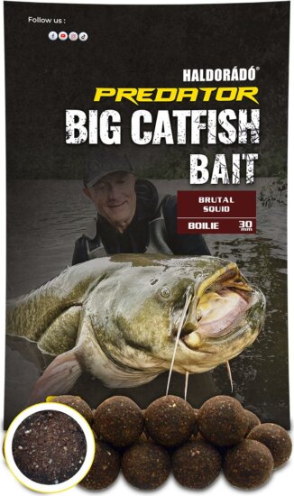 Haldorádó Catfish Bait Boilie 30+ - Brutal Squid