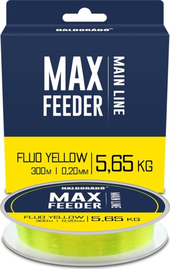 Haldorádó MAX Feeder Fluo Yellow zsinór 0,20mm / 300m - 5,65 kg