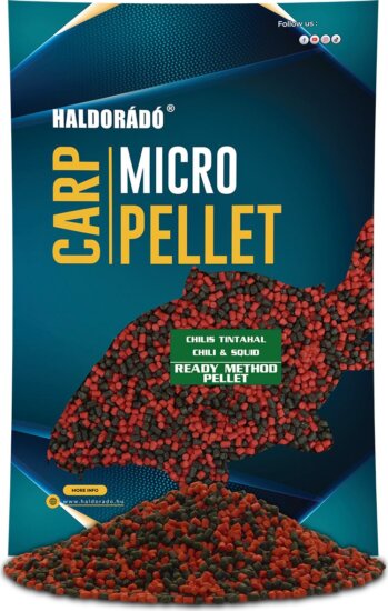 Haldorádó Ready Method Pellet - Chilis Tintahal