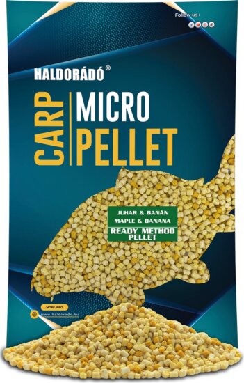 Haldorádó Ready Method Pellet - Juhar & Banán