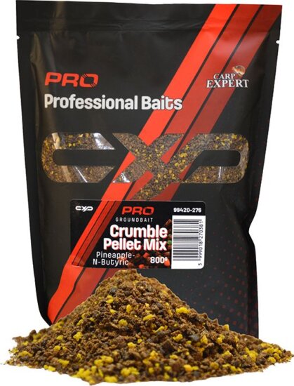 Carp Expert Pro Groundbait Crumble Pellet Mix 800g Pineapple-N-Butyric