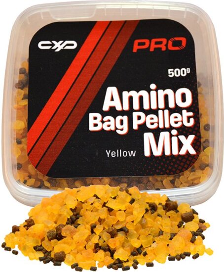 Carp Expert Pro Amino Bag Pellet Mix 500G Yellow