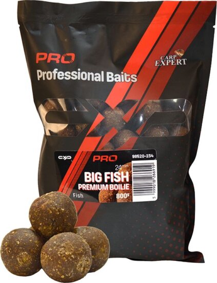 Carp Expert Pro Big Fish Premium Boilie 800G Fish 24mm