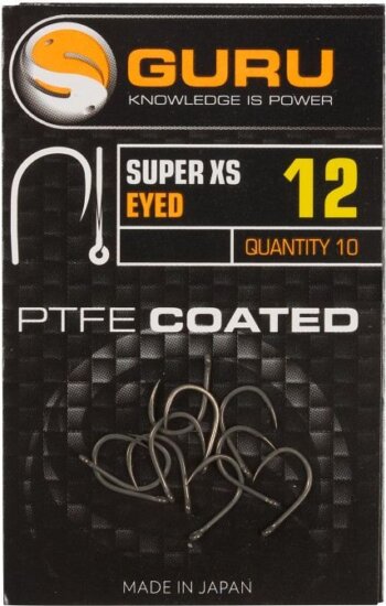 GURU Super XS horog Size 16 (Barbless/Eyed)