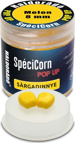 Haldorádó SpéciCorn Pop Up gumikukorica - Sárgadinnye 8 mm