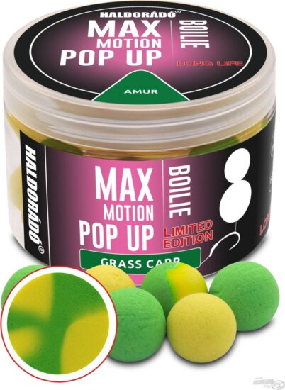 Haldorádó MAX MOTION Boilie Pop Up 16 mm Limited Edition - Amur