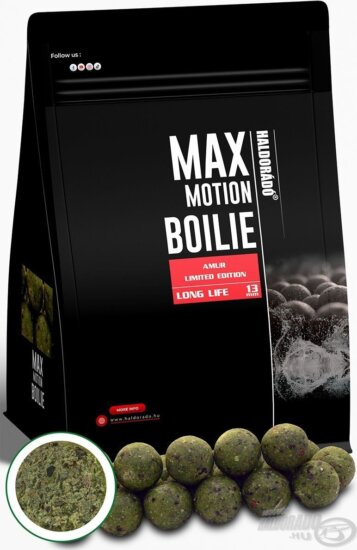 Haldorádó MAX MOTION Boilie Long Life 13 mm Limited Edition - Amur