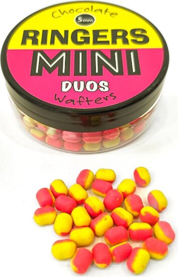 Ringers Mini Duos Wafter - Pink and Yellow