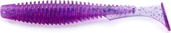 FISHUP U-Shad 3" (9pcs.), #215- Violet/Pearl