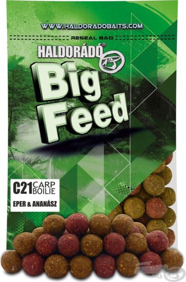 Haldorádó Big Feed - C21 Boilie - Eper & Ananász