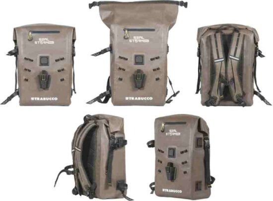 Trabucco Sealstorm Rolltop Backpack 25l, hátizsák + szerelékes doboz