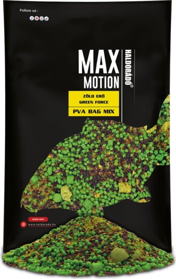 Haldorádó MAX MOTION PVA Bag Mix - Green Force