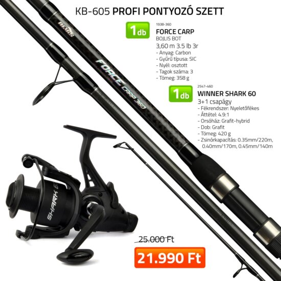 Nevis Profi pontyozó szett 1938-360+ 2547-460