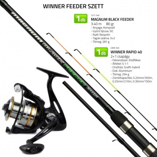Nevis Winner feeder szett 1271-345+ 2309-340