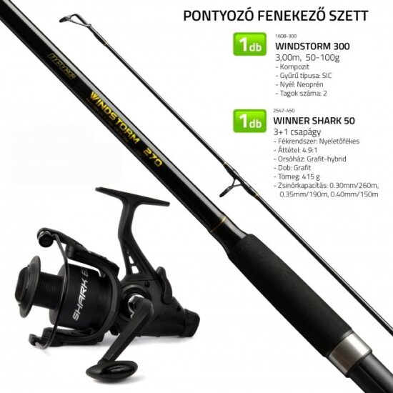 Nevis Pontyozó fenekező szett 1608-300+ 2547-450