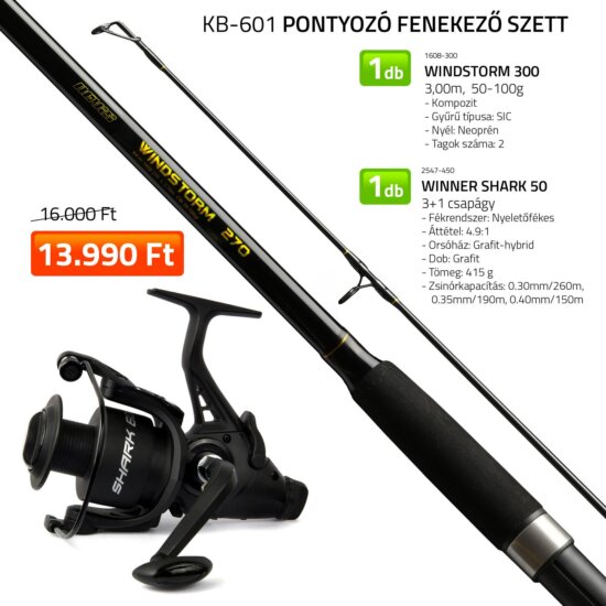 Nevis Pontyozó fenekező szett 1608-300+ 2547-450