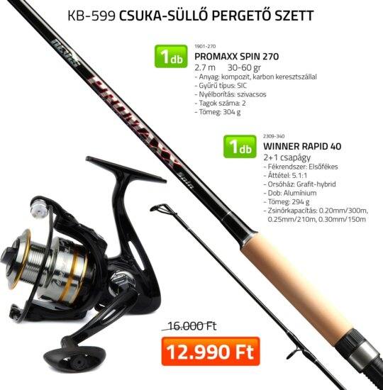 Nevis Csuka-Süllő szett 1901-270+ 2309-340