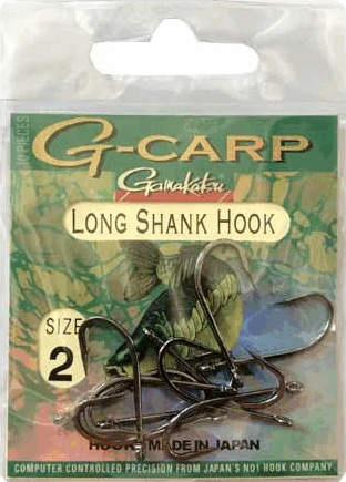 Gamakatsu G-Carp long shank 10/cs. 6