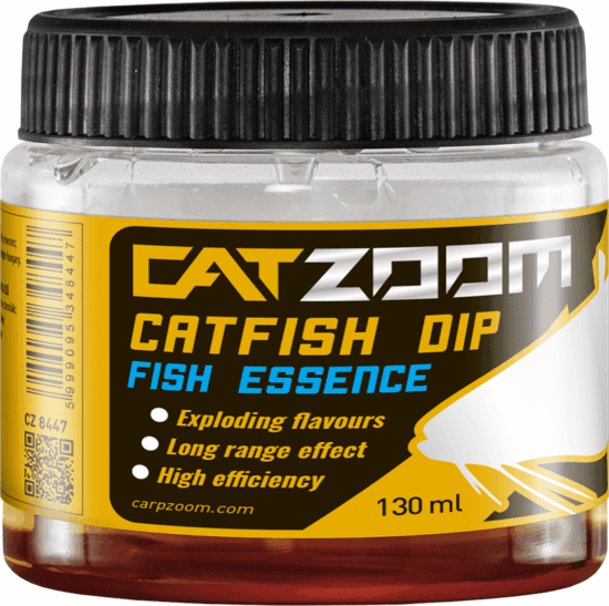 Catzoom Catfish Dip aromafolyadék, Hal esszencia, 130 ml
