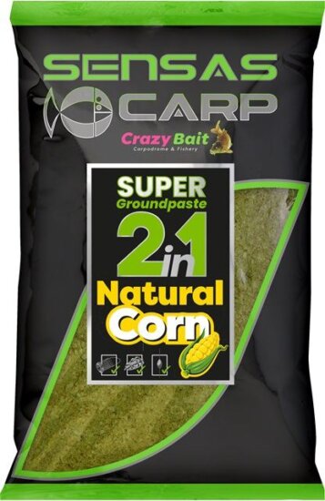 Sensas Paszta Super Groundpaste 2in1 Natural Corn 1kg