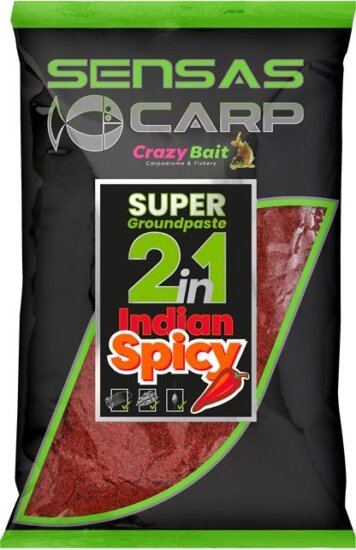 Sensas Paszta Super Groundpaste 2in1 Indian Spicy 1kg