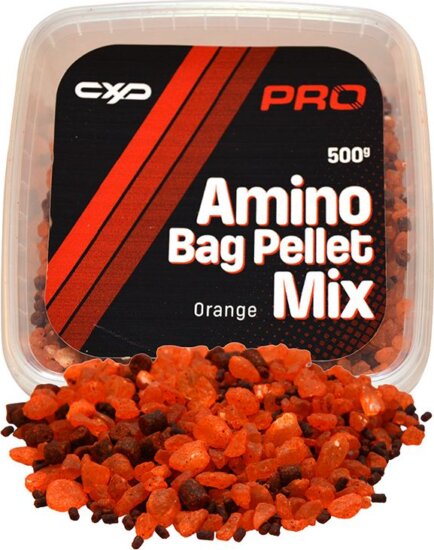 Carp Expert Pro Amino Bag Pellet Mix 500g - narancs