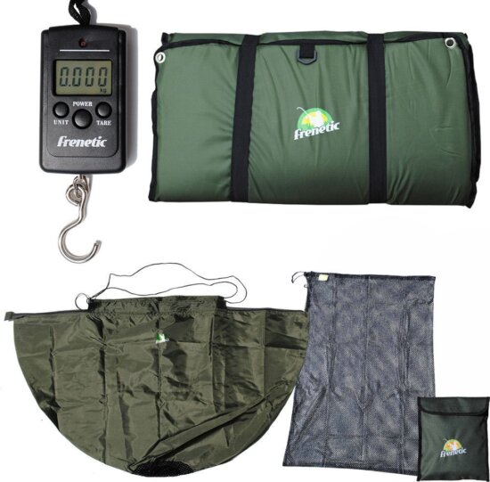 FRENETIC pontykímélő szett 3cm matrac, zsák, mérő és mérleg