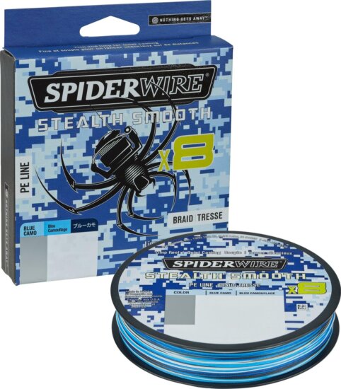 SpiderWire SS8SVP40-BLCASSM8 .23mm 300M 23.6Kg BC fonott pergető zsinór