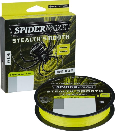SpiderWire SS8SVP20-HVYSSM8 .15mm 300M 16.5Kg HVY fonott pergető zsinór