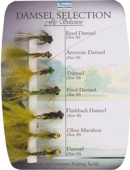 SIGMA FLY SELECTION 4 DAMSEL NYMPHS
