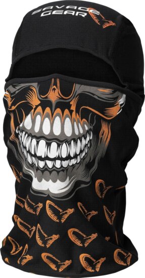 Savage Gear SKULL BALACLAVA ONE SIZE BLACK kámzsa maszk