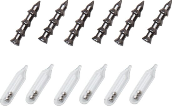 Savage Gear RATTLE AND SPIKE KIT 1.9G 6P6 Darab csörgő + súly szett gumihalhoz