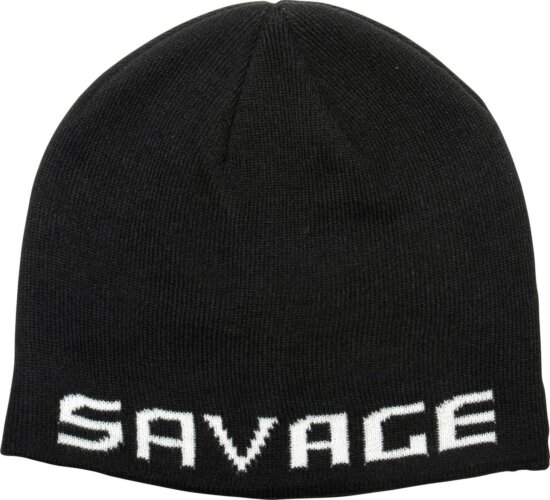 Savage Gear LOGO BEANIE ONE SIZE ROCK GREY/ORANGE baseball sapka