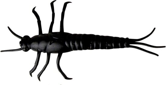 Savage Gear LB 3D PVC MAYFLY NYMPH 5CM 1G BLACK 8 Darab gumihal