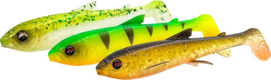 Savage Gear 3D WHITEFISH SHAD 9CM 7G GN SLVR 40PCS gumihal