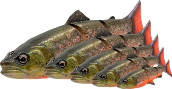 Savage Gear 3D LT TROUT 30CM/303G S TIGER TROUT gumihal