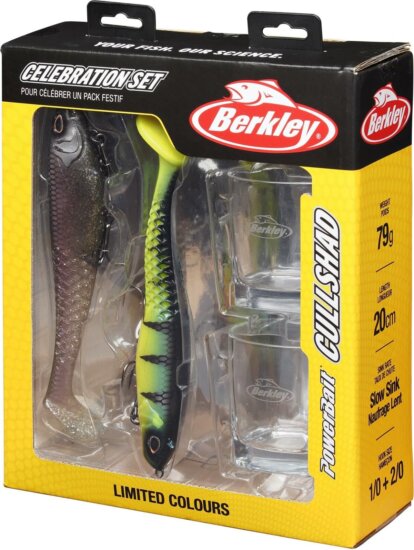 Berkley Swigs For Bigs Gift Pack 2x Cullshad 20