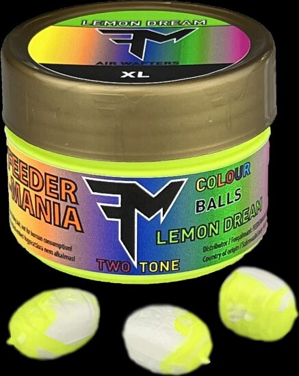Feedermánia Colour Balls Two Tone Lemon Dream XL