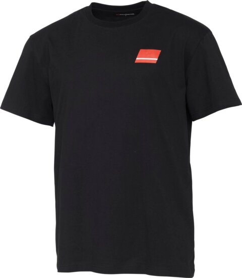 Abu Garcia Flag Logo Tee M Black póló