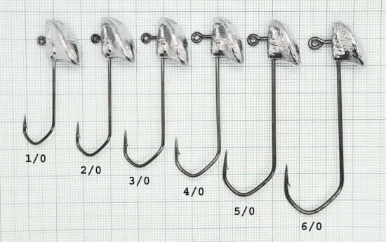 Valentin Lures vasaló jigfej - 6/0 16g