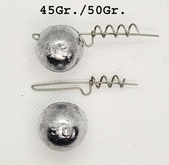 Valentin Lures cserélhető súlyos csalispirál 45/50g