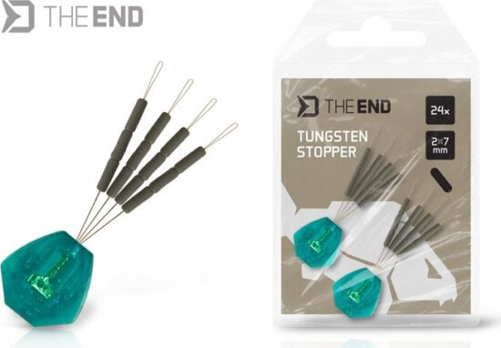 Delphin THE END volfrám stopper / 24 db (2x7mm)