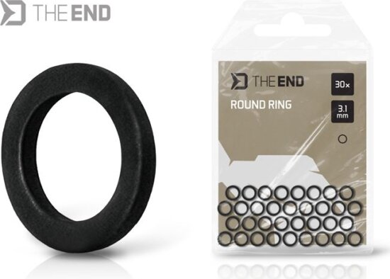 Delphin THE END Ring fém karika / 30 db (3.1mm)