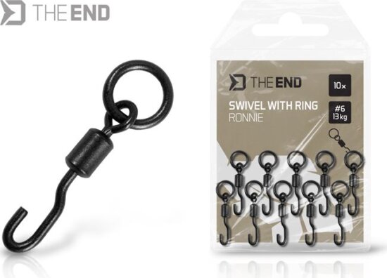 Delphin THE END Ronnie forgó karikával / 10 db (#6/13kg)