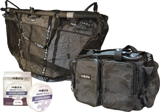 The One Bojlis Táska És Lebegő Mérlegelő Ajándék 2 Tekercs Shock Leaderrel