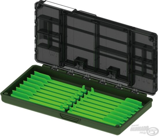 Haldorádó Feeder Box - Feeder aprócikk és előketartó doboz mágneses létrákkal