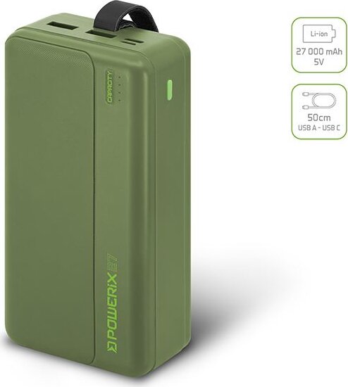 Powerbank Delphin PoweriX / 27 000 mAh (27 000 mAh)