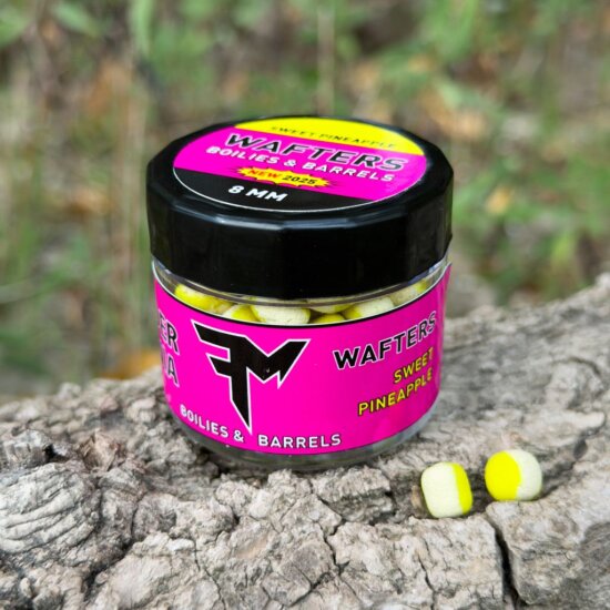 Feedermánia Wafters Twisted Boilies & Barrels 8 mm Sweet Pineapple