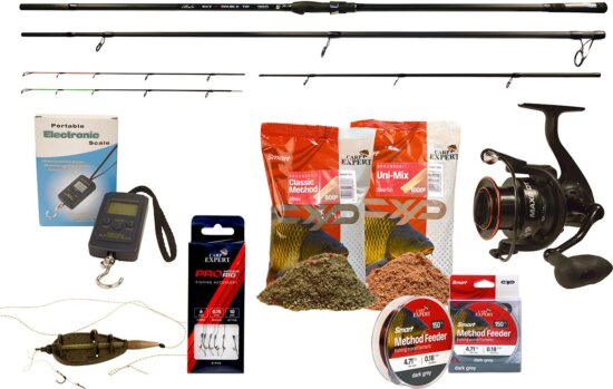 Carp Expert Max2 Dt 360 Method Feeder Szett Újdonság Csalikkal